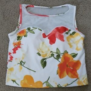 Kortni Jeane mesh swim top